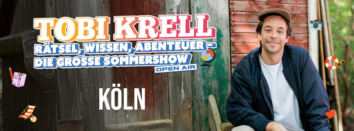 Tobi Krell live in Köln ■ Open Air
