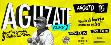 EL PARCERO DEL 8: AGUZATE VOLUMEN 2 - STAND-UP COMEDY Y SALSA EN VIVO