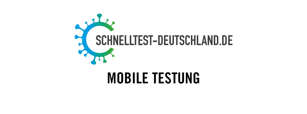 Schnelltest Deutschland - Mobiles Testteam