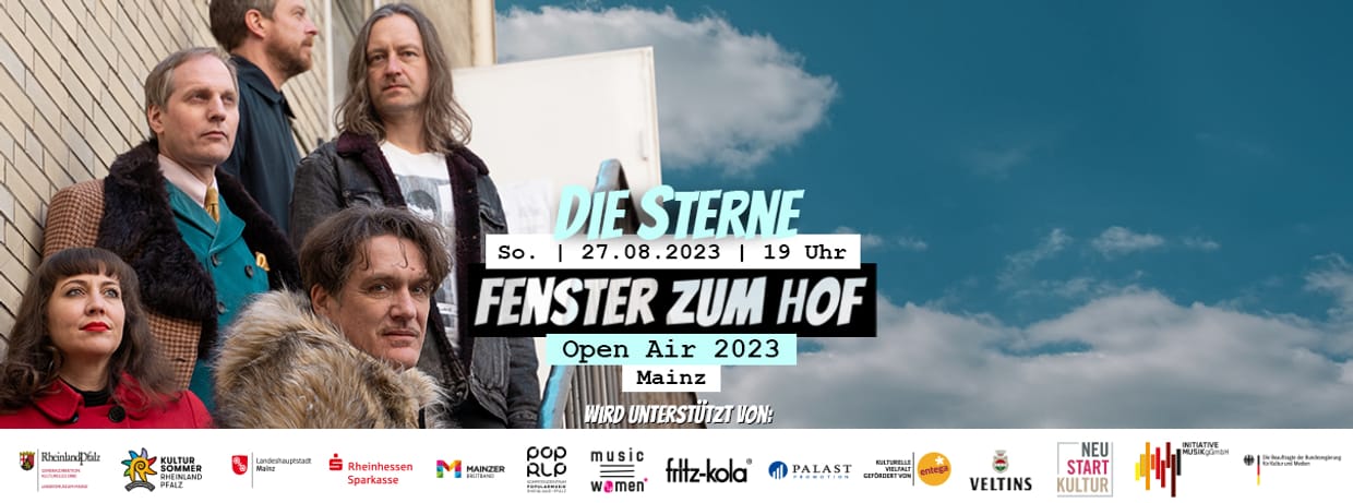 Die Sterne x Fenster zum Hof-Open Air 2023