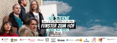Die Sterne x Fenster zum Hof-Open Air 2023