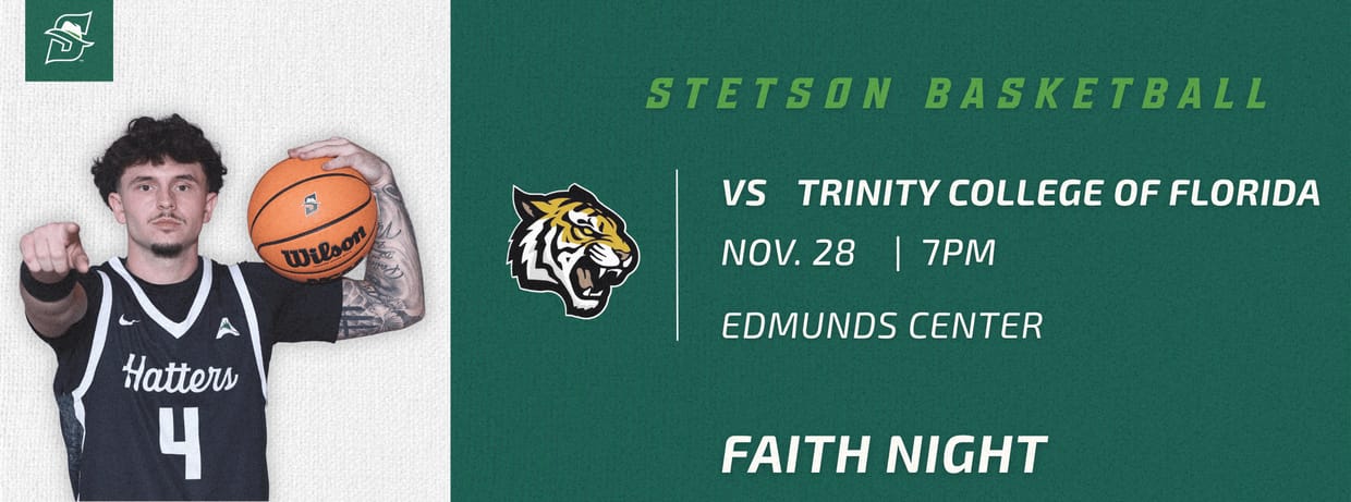 Stetson Men's Basketball vs Trinity College