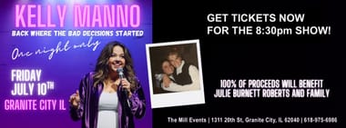Kelly Manno 8:30pm Show