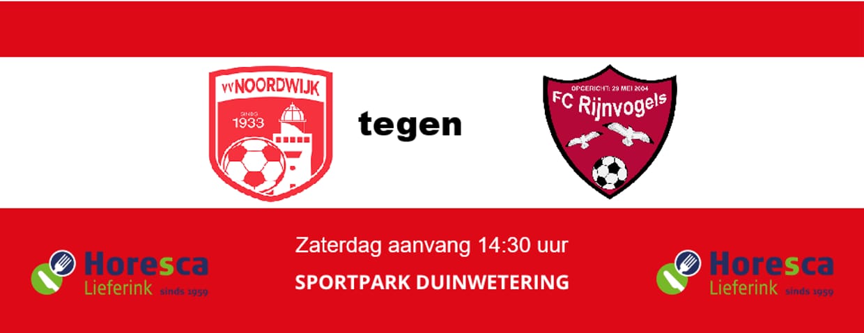 vv Noordwijk - FC Rijnvogels