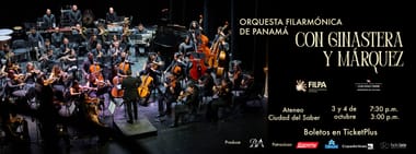 ORQUESTA FILARMÓNICA DE PANAMA CON GINASTERA Y MÁRQUEZ