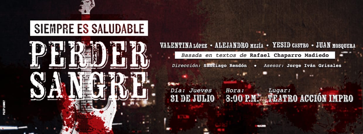 ESTRENO: Siempre es saludable perder sangre