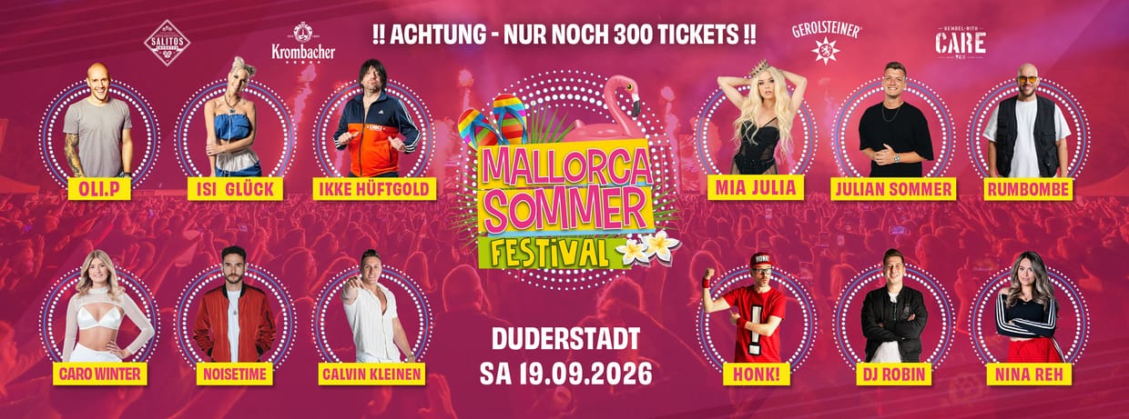 Mallorca Sommer Festival Duderstadt 2026