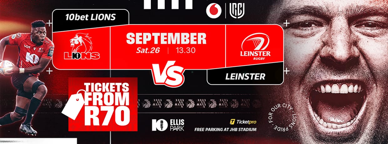 10bet Lions vs Leinster