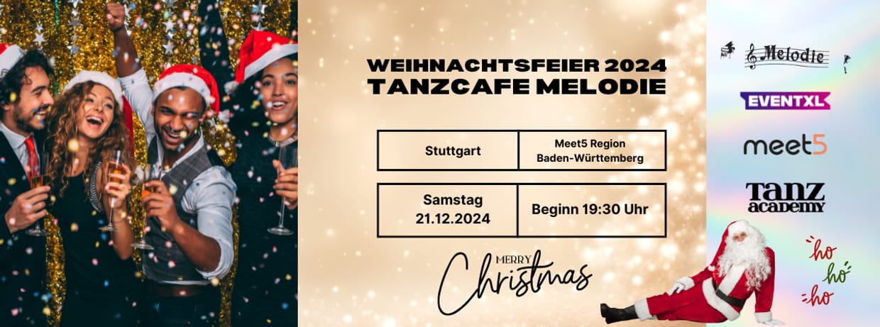Offizielle Meet5 Weihnachtsfeier Region Stuttgart