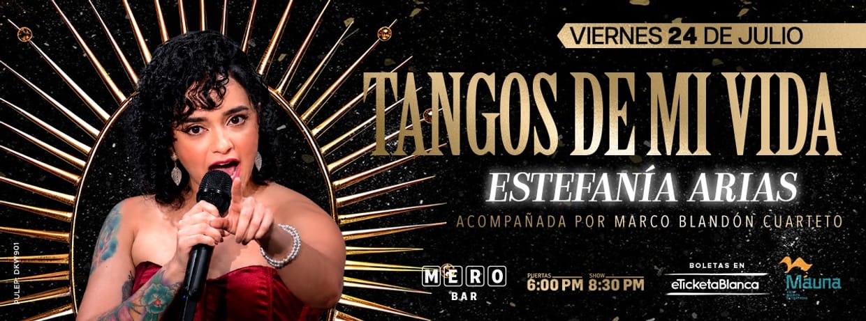 ESTEFANÍA ARIAS: TANGOS DE MI VIDA (EN MERO BAR)