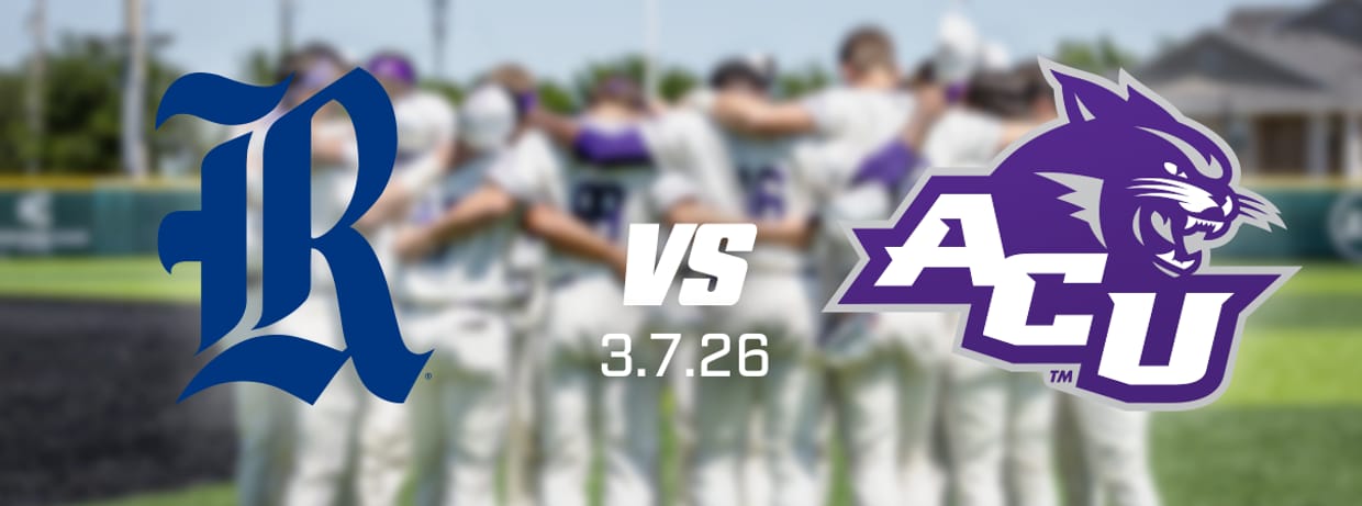ACU Baseball VS Rice
