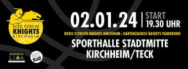 Bozic Knights vs. Gartenzaun24 Baskets Parderborn