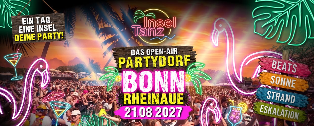 Inseltanz - Das Open-Air Partydorf!