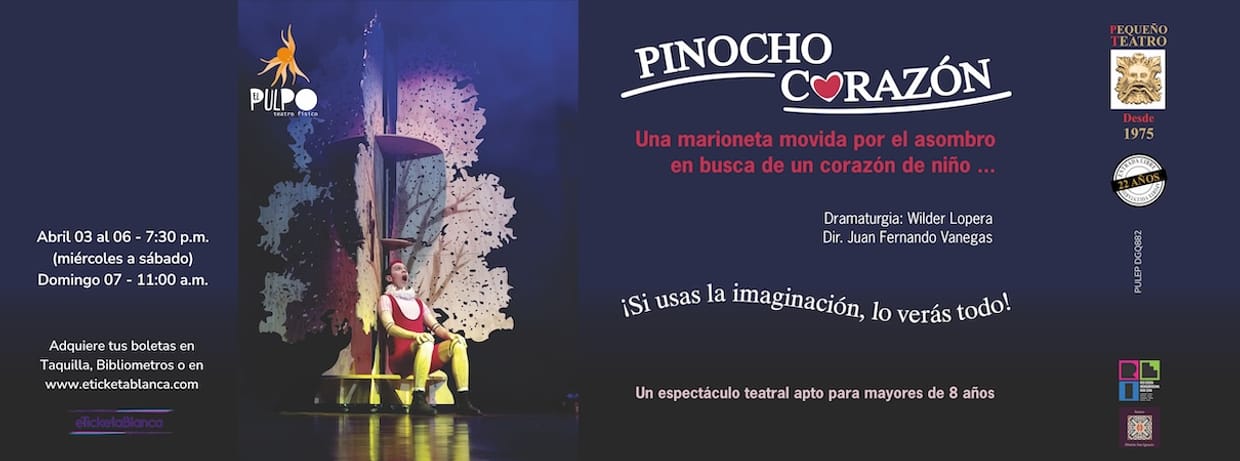 Pinocho Corazón - Abril 2024