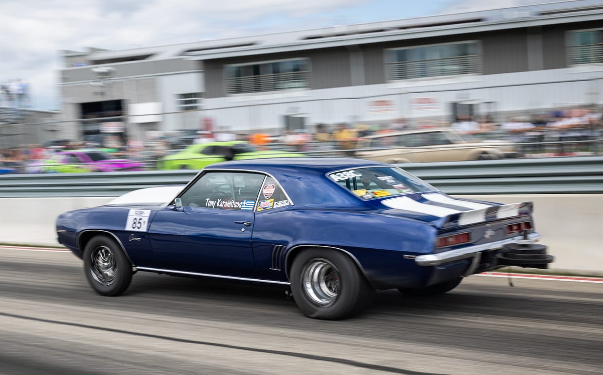 M1 Burnout — Test & Tune Drag Racing