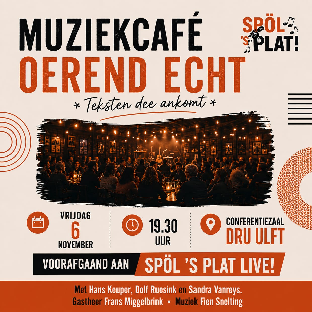 Muziekcafé Oerend Echt