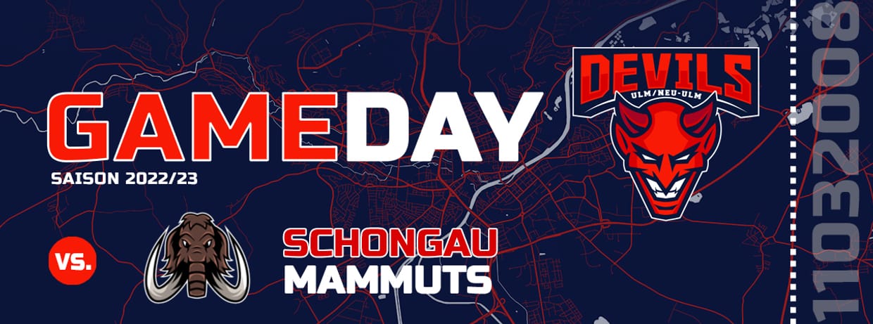 DEVILS Ulm/Neu-Ulm vs. Schongau Mammuts