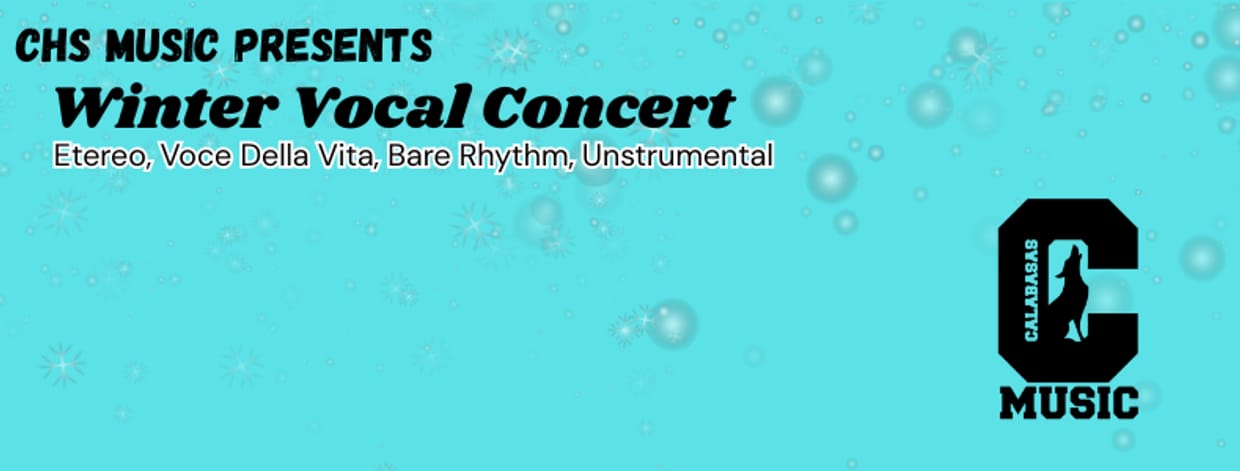 CHS Winter Music Concert - Vocal