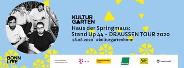 Stand up 44 - DRAUSSEN TOUR 2020  | BonnLive Kulturgarten