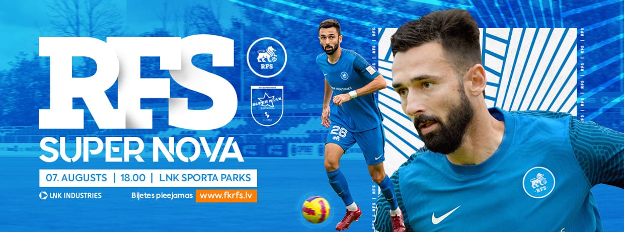 Optibet Virslīga: RFS - SK Supernova