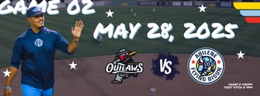 MAY 28TH - Joplin Outlaws vs. Abilene Flying Bison