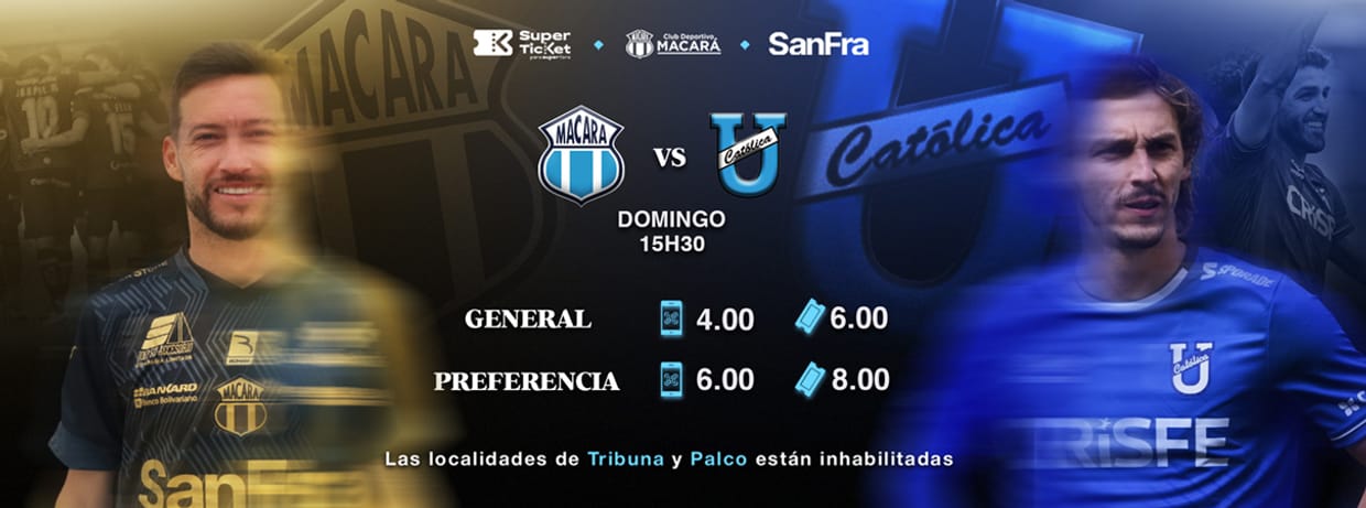 CD MACARÁ vs UNIVERSIDAD CATÓLICA