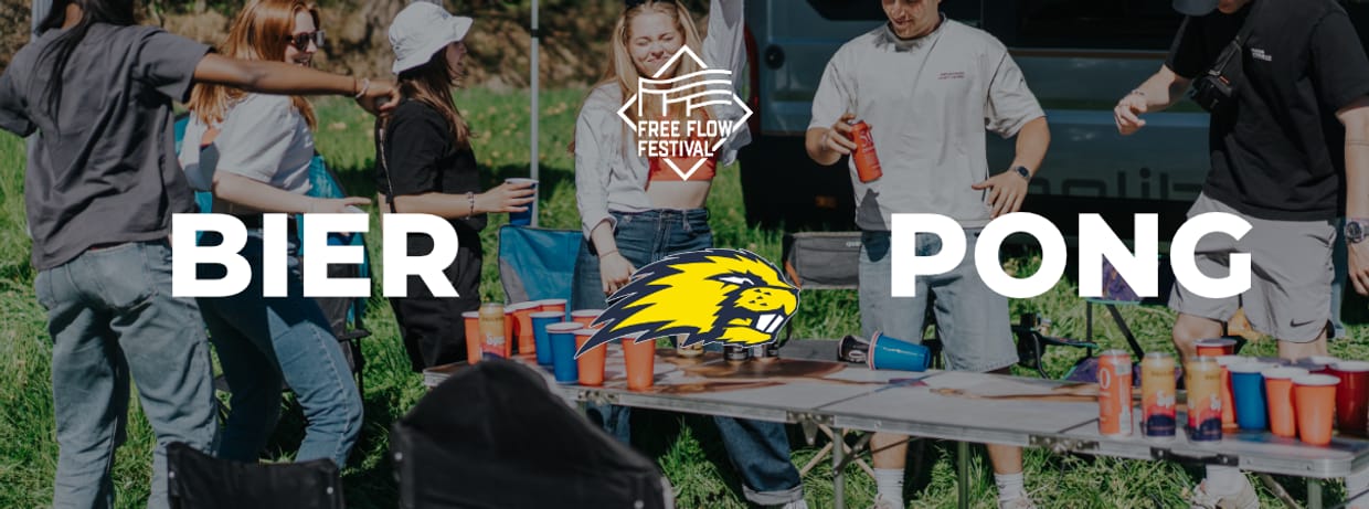 Bier Pong Turnier FreeFlow Festival 2025