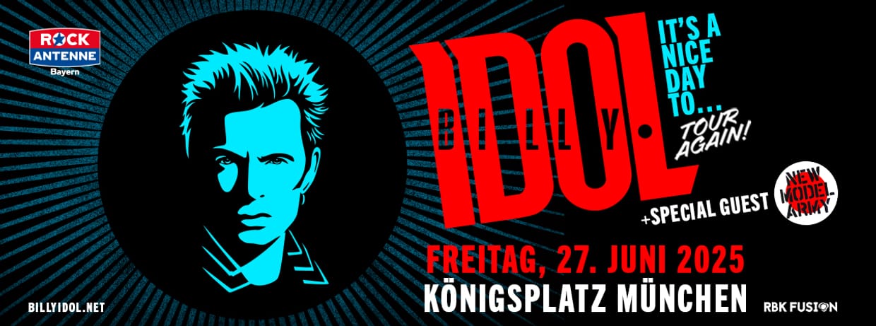 BILLY IDOL | IT'S A NICE DAY TO... TOUR AGAIN 2025