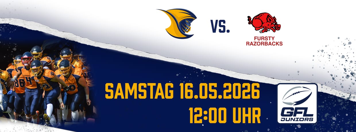 GFL Juniors Süd - U20 Gameday 2 - Fursty Razorbacks