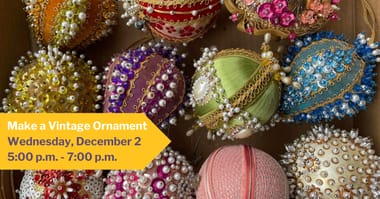 Make a Vintage Ornament