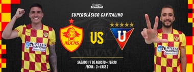 HINCHADA LOCAL SD Aucas vs Liga Deportiva Universitaria