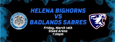 Helena Bighorns vs Badlands Sabres
