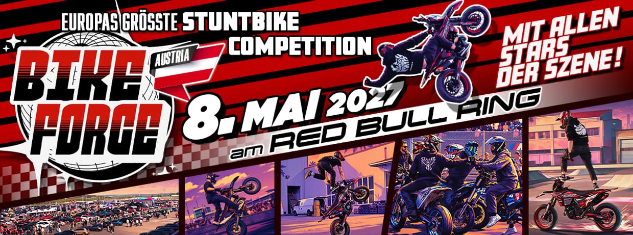 Bikeforce X PS Arena 2027 am Red Bull Ring