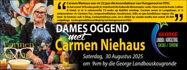 Dames oggend saam met Carmen Niehaus