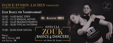 ZOUK Basics für Tanzerfahrene