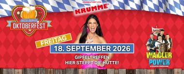 Fr, 18.09. GIPFELTREFFEN präsentiert von KRUMME