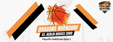 Playoffs Halbfinale Spiel 1 | Dragons Rhöndorf vs. Berlin Braves 2000
