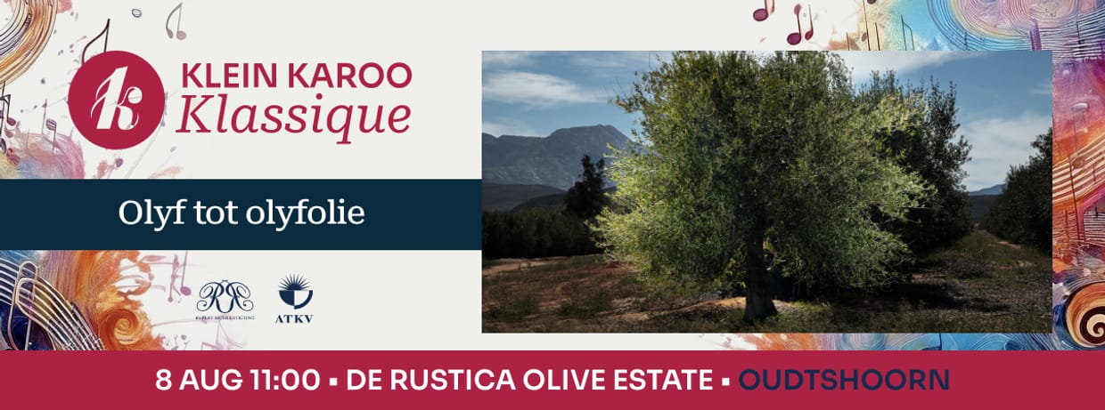 Olyf tot olyfolie (8 Aug - 11:00)