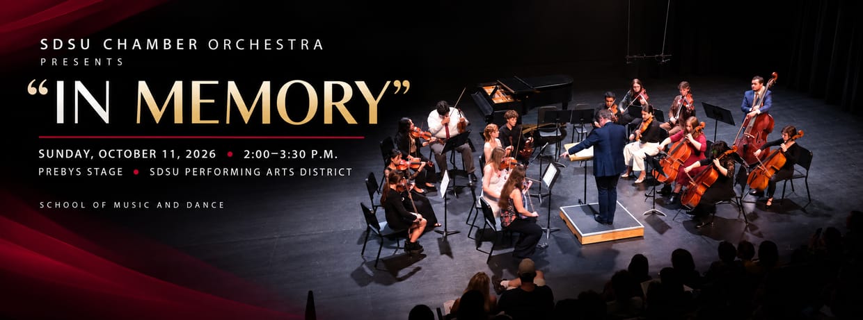 SDSU Chamber Orchestra Presents "In Memory"