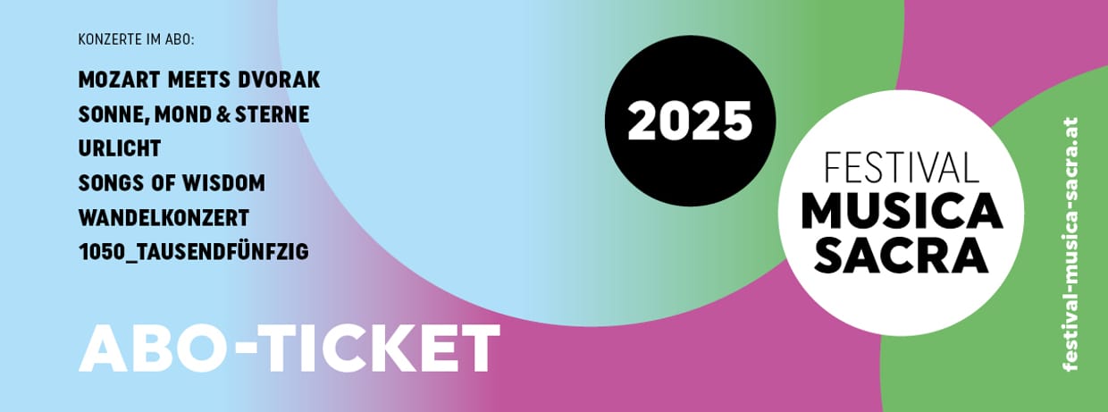 ABONNEMENT FESTIVAL MUSICA SACRA 2025