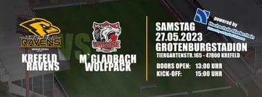 Krefeld Ravens vs. Mönchengladbach Wolfpack