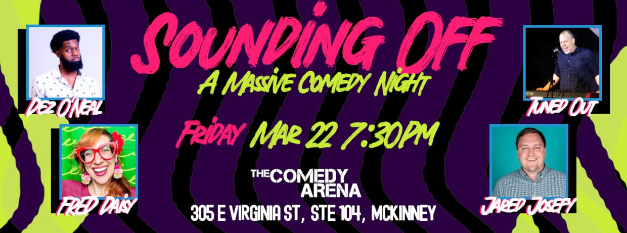 Sounding Off: A Massive Comedy Night - 7:30 PM
