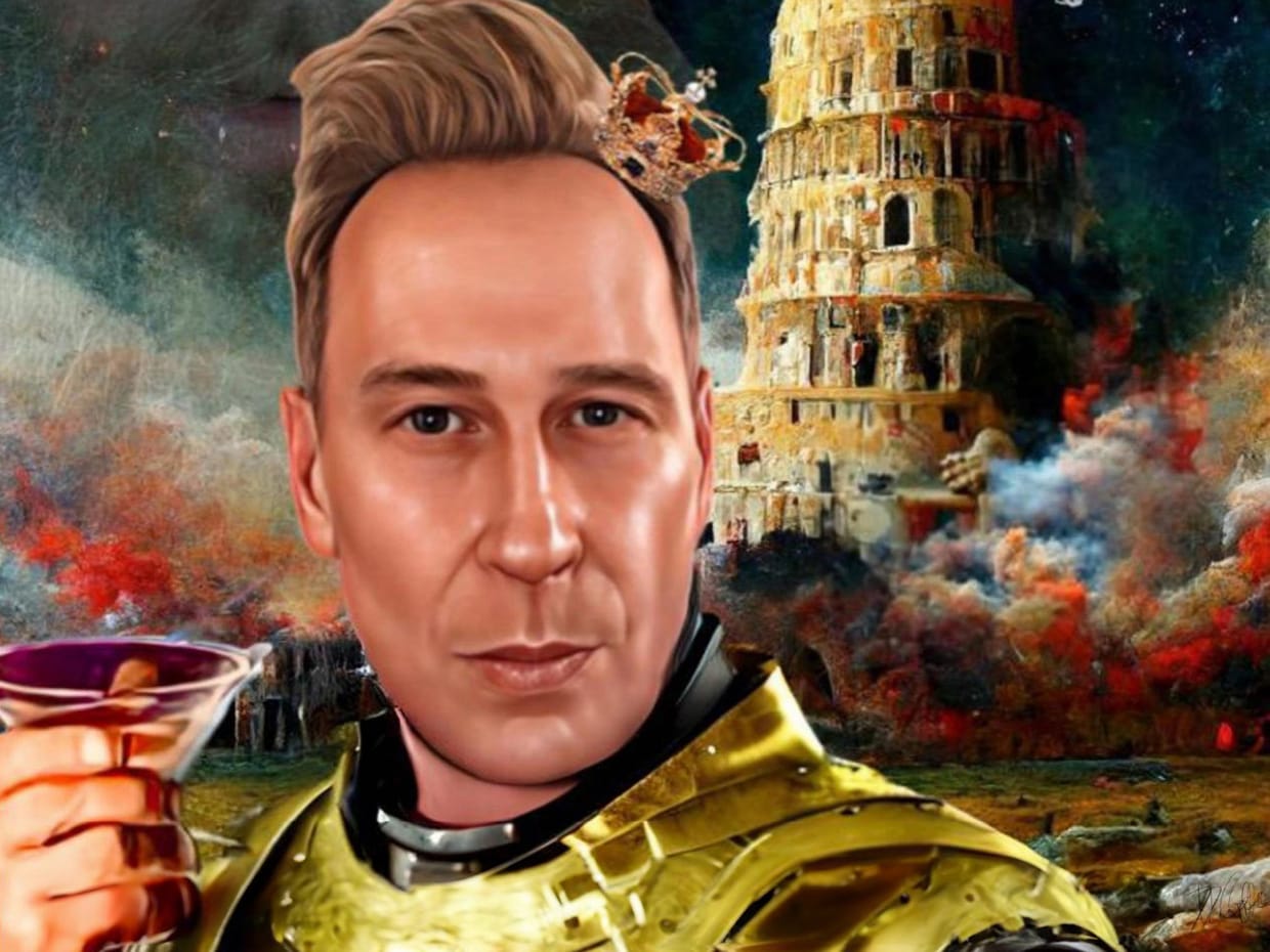 Scott Thompson as Buddy Cole in "King"