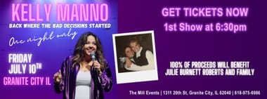 Kelly Manno 6:30pm Show