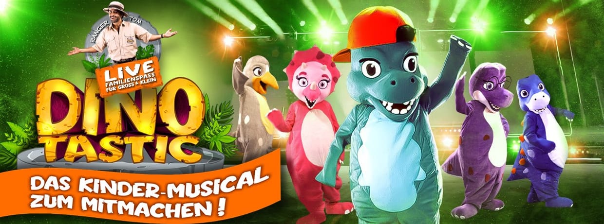 Dinotastic Live! Die Reise zum Feuervulkan - Köln