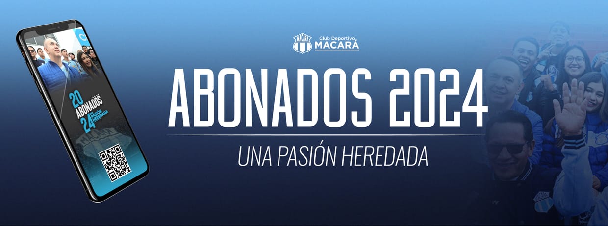 ABONADO MACARÁ 2024