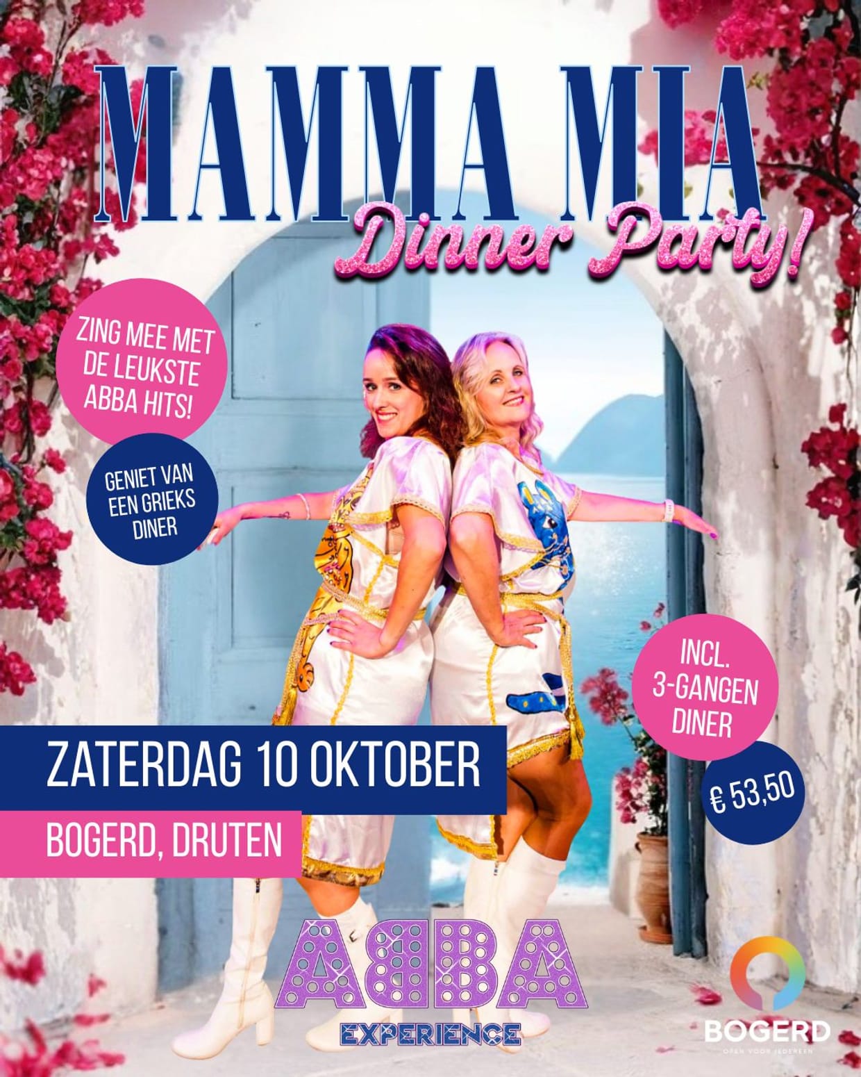 MAMMA MIA DINERPARTY