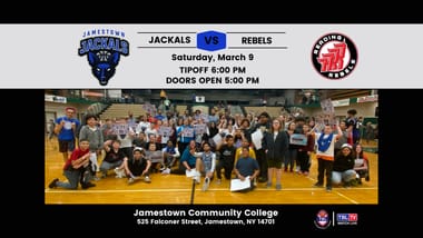 Jamestown Jackals vs Reading Rebels