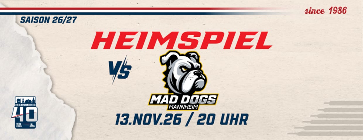 HEC Eisbären vs. Mad Dogs Mannheim