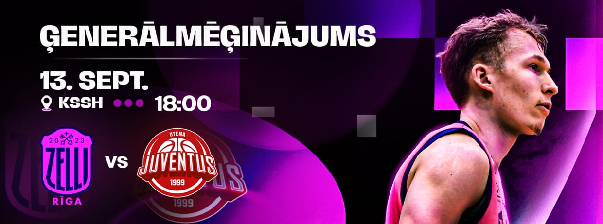 Sezonas ģenerālmēģinajums: Rīgas Zeļļi vs Juventus